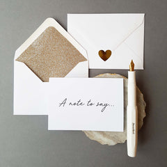 'A note to say...' Card Set